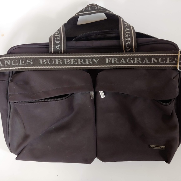 Burberry Handbags - Black Burberry Fragrances Overnight Bag